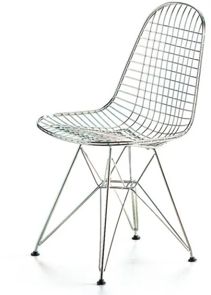 Vitra Wire DKR Spisebordsstol Krom